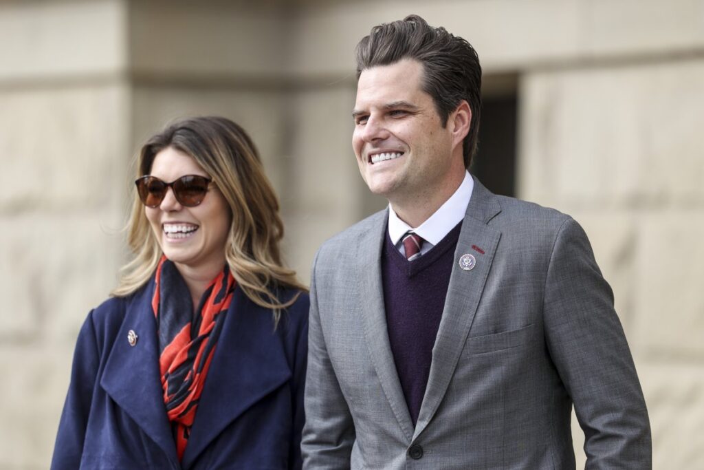 Who is Ginger Luckey Gaetz? Matt Gaetz’s ‘wifey’ who firmly stands by former representative