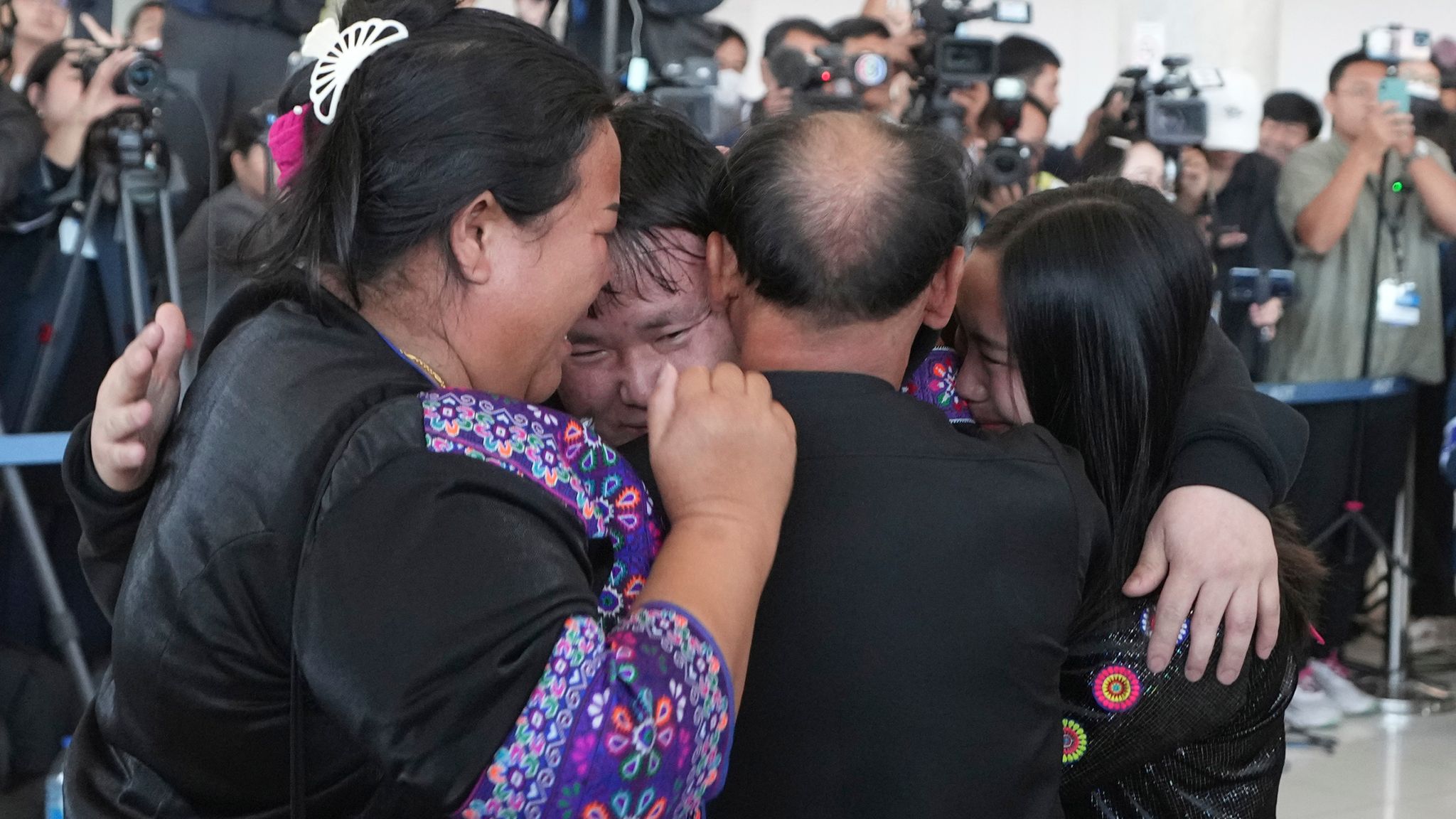 Freed Thai hostages ‘feel grateful’ to be back home after being held captive for more than a year